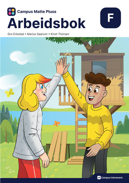 Campus Matte Pluss F Arbeidsbok