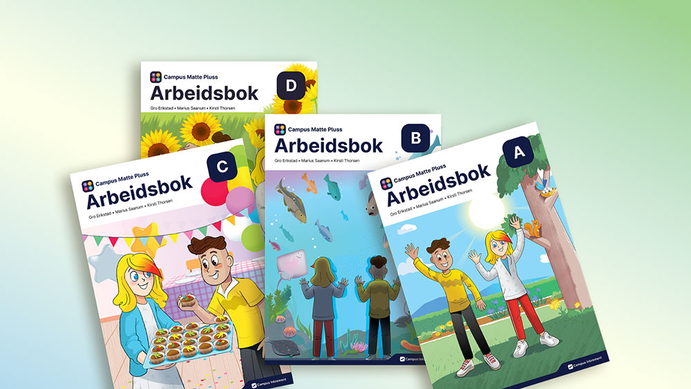 Bokforsider Campus Matte Pluss