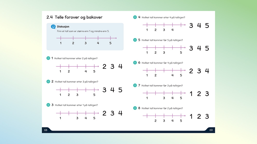 Eksempel på oppgaver i Campus Matte Pluss